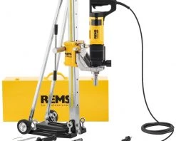 Rems Carotteuse 180035 R220 Picus DP Set Perceuse Au Diamant Titan Avec Technique De Micro-impulsion + Support De Forage Titan