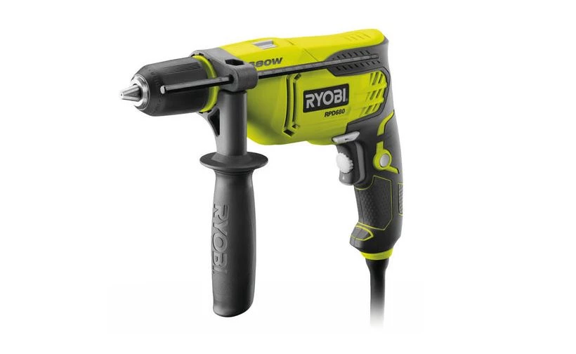 Ryobi Perceuse Visseuse 5133002016 Perceuse à Percussion RPD680-K 680 Watt Dans Une Mallette De Transport 1 Ryobi Perceuse Visseuse 5133002016 Perceuse à Percussion RPD680-K 680 Watt Dans Une Mallette De Transport