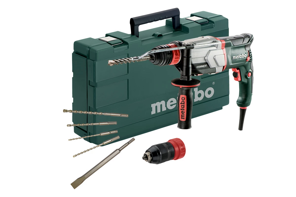 Metabo Perforateur Burineur 600697850 UHE2660-2 Quick Set Marteau Multifonctions SDS-Plus 1 Metabo Perforateur Burineur 600697850 UHE2660-2 Quick Set Marteau Multifonctions SDS-Plus