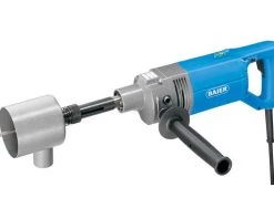 Baier 71431 BDB822A Carotteuse Diamantée (sèche) 1400 Watts + Adaptateur D'extraction Spécialement Pour Le Perçage De Boîtes