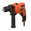Black & Decker Perceuse Visseuse BEH200-QS Perceuse à Percussion 500 Watt