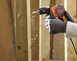 Black & Decker Perceuse Visseuse BEH550K-QS Perceuse à Percussion 550 Watts -Perceuse électrique Soldes beh550k qs perceuse a percussion 550 watts 3