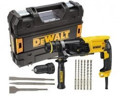 DeWalt Perforateur Burineur D25134KP-QS Marteau Combinée SDS-Plus, 800W, 26mm