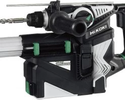 HIKOKI Perforateur Burineur DH28PDWSZ Perforateur SDS+ 28 Mm 720 W 3,5 Joules + Aspiration Des Poussières