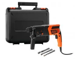 Black & Decker Perforateur KD860KA-QS Marteau Pneumatique Rotatif 600 Watt 1.6J